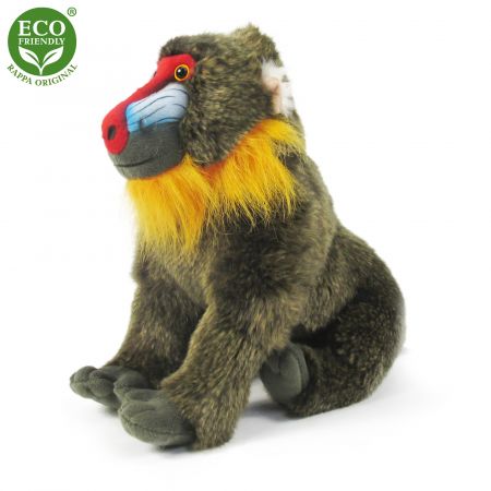 RAPPA | Plyšový mandril 32 cm ECO-FRIENDLY DS56833685