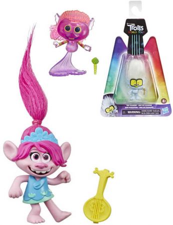 HASBRO Trolls (Trollové) filmová figurka 10cm set s doplňkem různé druhy plast DS74159379