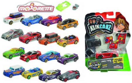 MAJORETTE Autíčko kovové Klikcarz lze rozebrat DS47402911