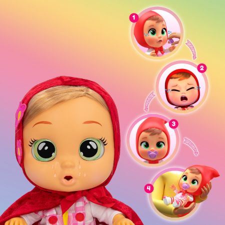 TM Toys | CRY BABIES STORYLAND SCARLET panenka Karkulka DS97705895