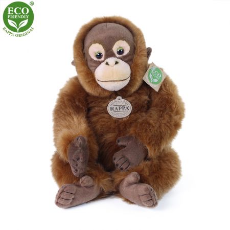 RAPPA | Plyšový orangutan 27 cm ECO-FRIENDLY DS42138986