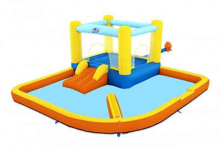 Nafukovací vodní centrum s trampolínou Beach Bounce Water Park3,65m x 3,40m x 1,52m DS38291951