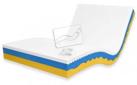 Zdravotní matrace VISCO KOMFORT DUO SOFT  80 x 180 cm