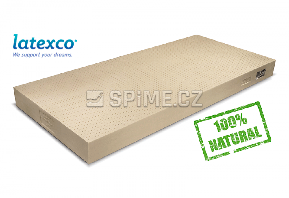 Matrace 100% přírodní Latex MONO NATURAL HARD 80 x 200 cm