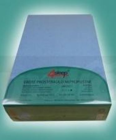Nepropustné prostěradlo 4 sleep froté modré 80 x 160 cm
