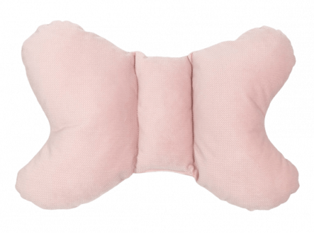 Stabilizační polštářek pod hlavičku starorůžový velvet