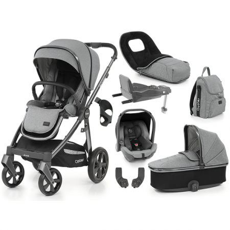 BABYSTYLE kombinovaný kočárek OYSTER 3 8v1 Moon