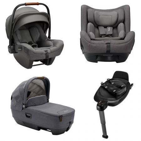 NUNA set PIPA NEXT + TODL NEXT + CARI NEXT + ISOFIX BASE Granite