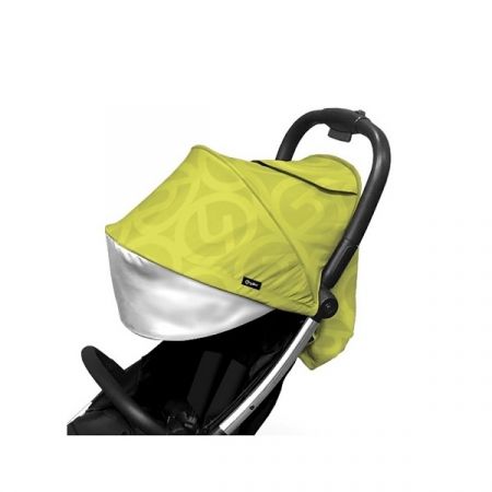 BABYSTYLE stříška HYBRID EZYFOLD Wasabi