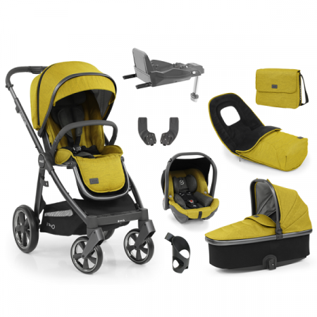 BABYSTYLE kombinovaný kočárek OYSTER 3 8v1 Mustard