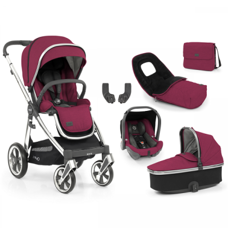 BABYSTYLE kombinovaný kočárek OYSTER 3 6v1 Cherry