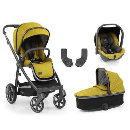 BABYSTYLE kombinovaný kočárek OYSTER 3 4v1 Mustard