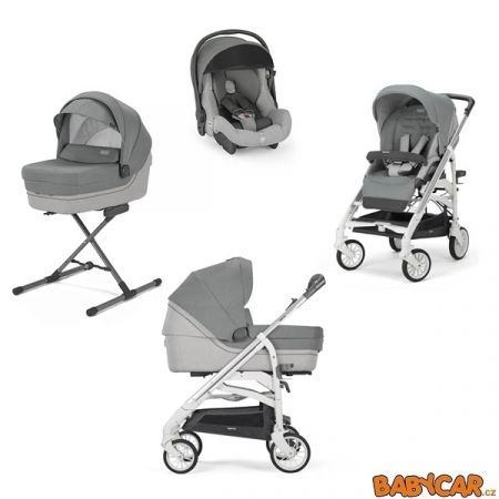 INGLESINA systém TRILOGY 4v1 2021 Cayman Silver