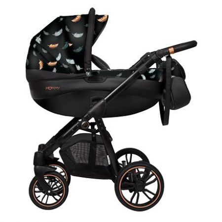 Kočárek Baby Active Mommy Special edition 2022 trojkombinace Rose gold Air