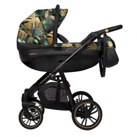 Kočárek Baby Active Mommy Special edition 2022 dvojkombinace Jungle gold