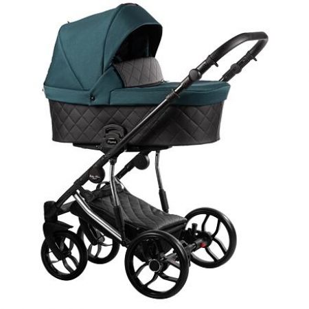 Kočárek Baby Merc Piuma Limited  dvojkombinace stříbrný rám 01/JE