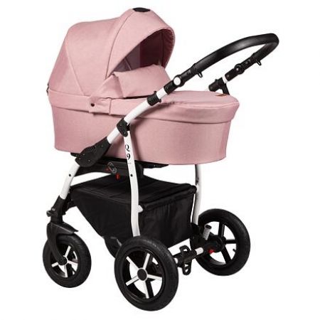 Kočárek Baby Merc Q9 2021 dvojkombinace bílý rám Q9/199C