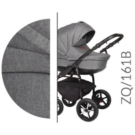 Kočárek Baby Merc Zipy Q 2019 trojkombinace černý rám s autosedačkou ZQ/161B