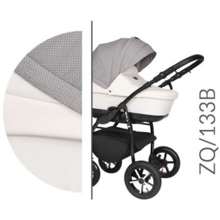 Kočárek Baby Merc Zipy Q 2019 trojkombinace černý rám s autosedačkou ZQ/133B