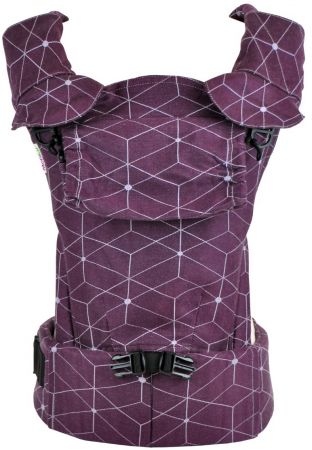 MoniLu UNI START Cubes Burgundy