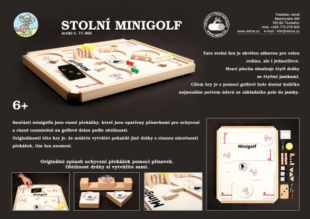 Jaroš Vladislav - Stolní minigolf