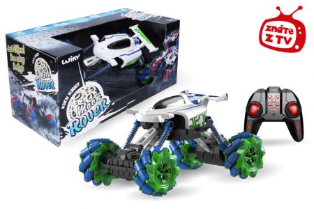 Wiky Auto Moon Rover RC na dálkové ovládání 35 cm, zelený