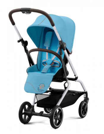 Sportovní kočárek Cybex EEZY S TWIST + 2 SLV 2022 Beach Blue