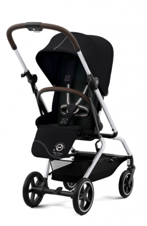 Sportovní kočárek Cybex EEZY S TWIST + 2 SLV 2022 Moon Black