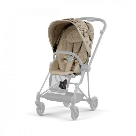 Barevný set ke kočárku Cybex MIOS 3.0 SEAT PACK 2022 - limitovaná kolekce SIMPLY FLOWERS Beige