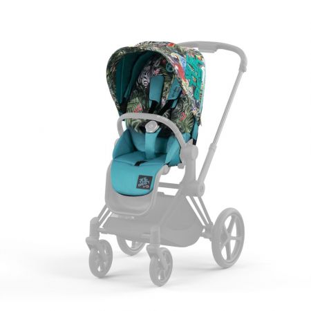 Barevný set ke kočárku Cybex PRIAM 4.0 SEAT PACK 2022 - limitovaná kolekce WE THE BEST BLUE BY DJ KHALED