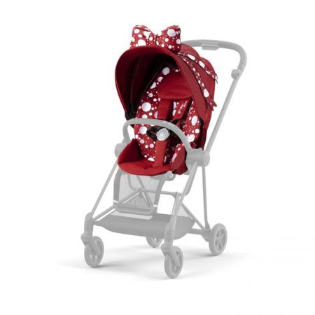 Barevný set ke kočárku Cybex MIOS 3.0 SEAT PACK 2022 - limitovaná kolekce PETTICOAT RED BY JEREMY SCOTT