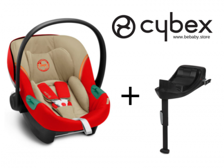 Výhodný set autosedačka Cybex Aton S2 + base ONE 2022 Autumn Gold