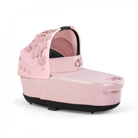 Hluboká korba LUX CARRY COT ke kočárku Cybex PRIAM 4.0 - limitovaná kolekce SIMPLY FLOWERS Pink