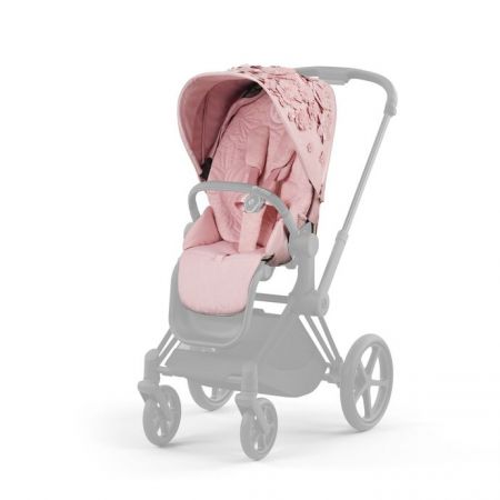 Barevný set ke kočárku Cybex PRIAM 4.0 SEAT PACK 2022 - limitovaná kolekce SIMPLY FLOWERS Pink