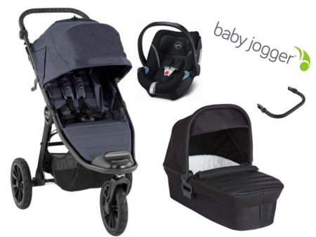 Výhodný set trojkombinace kočárku Baby Jogger CITY ELITE 2 2020 Carbon