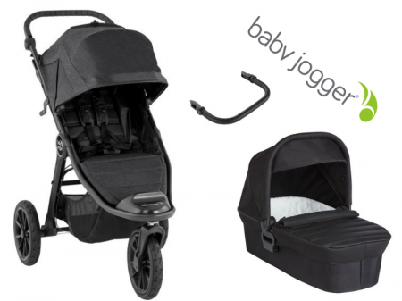 Výhodný set dvojkombinace Kočárku Baby Jogger CITY ELITE 2 2020 Granite