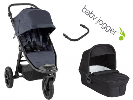 Výhodný set dvojkombinace Kočárku Baby Jogger CITY ELITE 2 2020 Carbon