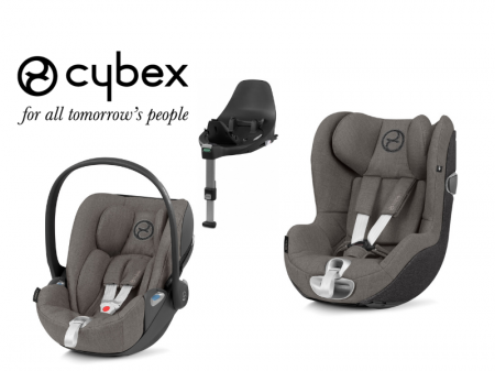 Výhodný set Cybex Cloud Z Plus + Sirona Z i-Size Plus + Base Z 2020 Soho Grey