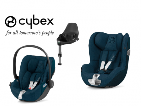 Výhodný set Cybex Cloud Z Plus + Sirona Z i-Size Plus + Base Z 2020 Mountain Blue