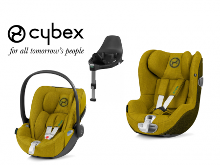 Výhodný set Cybex Cloud Z Plus + Sirona Z i-Size Plus + Base Z 2020 Mustard Yellow