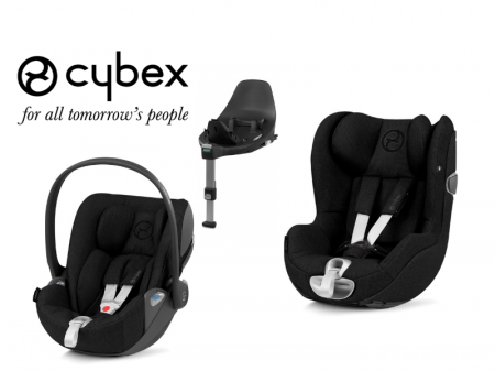 Výhodný set Cybex Cloud Z Plus + Sirona Z i-Size Plus + Base Z 2020 Deep Black