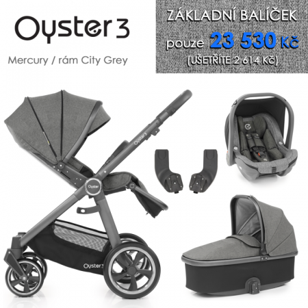 Oyster3 základní set 4 v 1 - Mercury / City Grey 2021