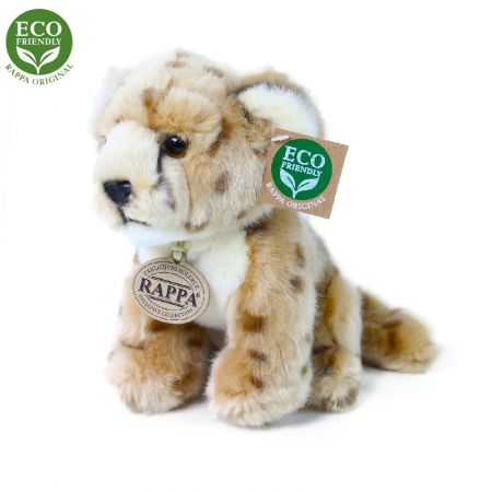 RAPPA | Plyšový gepard sedící 18 cm ECO-FRIENDLY DS24843614