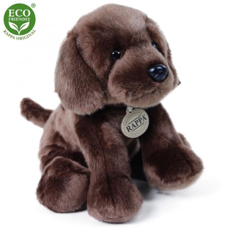 RAPPA | Plyšový pes labrador sedící 30 cm ECO-FRIENDLY DS58256535