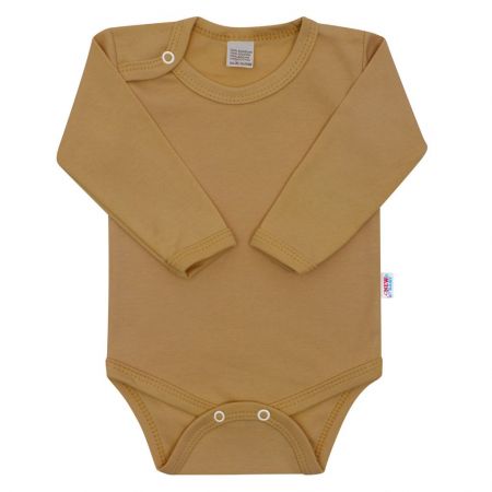 NEW BABY Kojenecké body New Baby Classic II moccacino