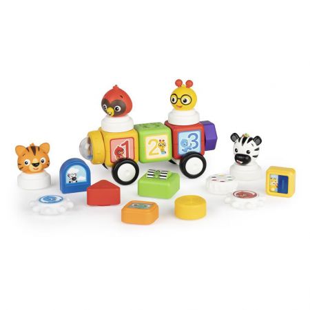 Baby Einstein Magnetické kostky s aktivitami Connectables Click & Create 20 ks 6 m+