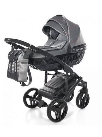 Junama Clermont 3v1 04 GREY/BLACK 2023, A Barva Tmavě šedá, A Barva rámu Černá