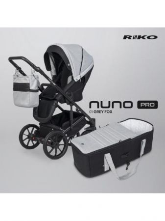 Riko Nuno Pro 3v1 01 GREY FOX 2022, A Barva Šedá/stříbrná, A Barva rámu Černá