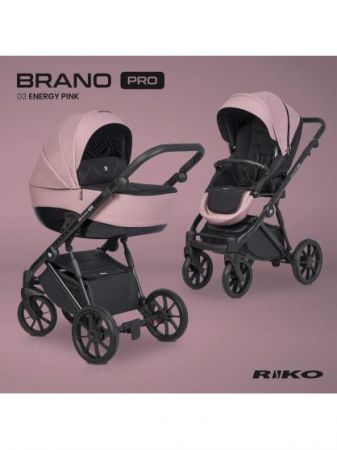 Riko Brano Pro 3v1 03 ENERGY PINK 2022, A Barva Světle růžová, A Barva rámu Černá