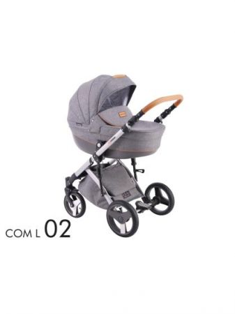 Lonex Comfort Prestige COM L 02 3v1 2022, A Barva Šedá/stříbrná, A Barva rámu Bílá